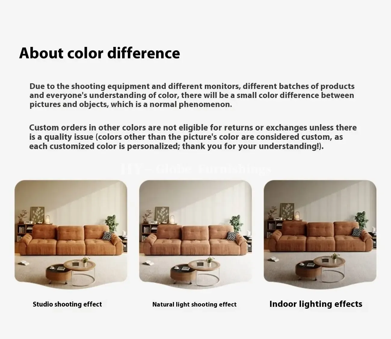 Globe Furnishings - Minimalist Modern Adjustable Pumpkin Sofa