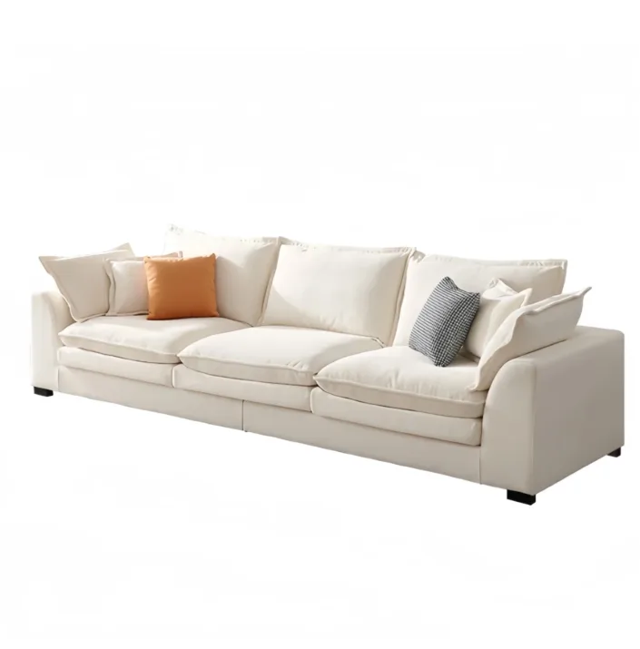 Nordic minimalist technology fabric sofa