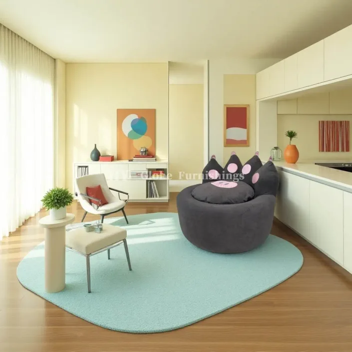 Globe Furnishings - Monster Cute Claw Compressed Sofa Globe Furnishings - Monster Cute Claw Compressed Sofa