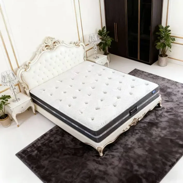 Globe Furnishings - Imported Ice Silk Latex Pocket Spring Mattress Globe Furnishings - Imported Ice Silk Latex Pocket Spring Mattress