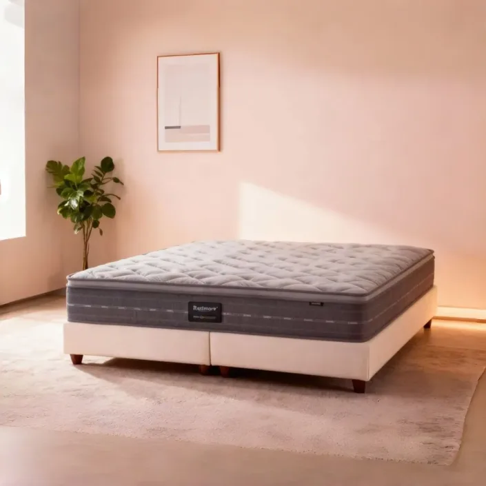 Globe Furnishings - Bamboo Charcoal Fiber Spring Wave Foam Mattress Globe Furnishings - Bamboo Charcoal Fiber Spring Wave Foam Mattress