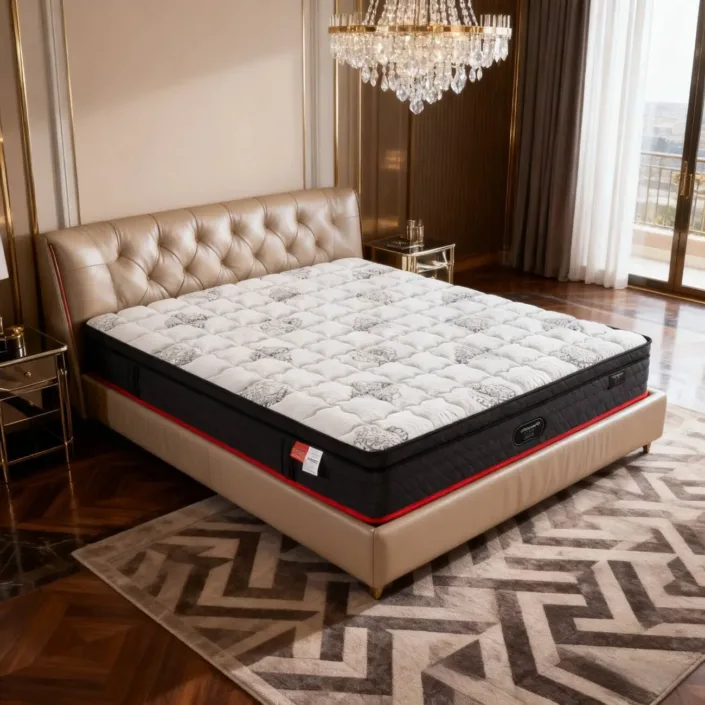 Globe Furnishings - Space Memory Foam Jacquard Knit Mattress Globe Furnishings - Space Memory Foam Jacquard Knit Mattress