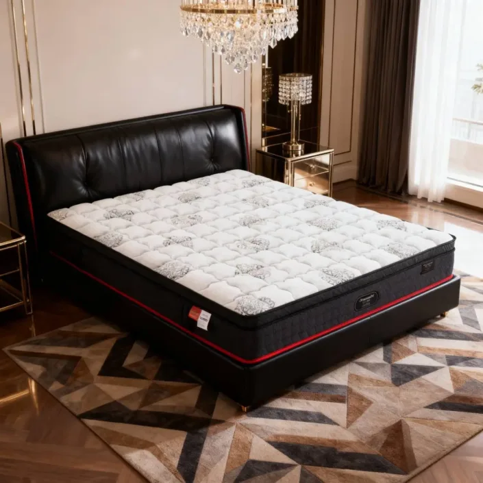 Globe Furnishings - Space Memory Foam Jacquard Knit Mattress Globe Furnishings - Space Memory Foam Jacquard Knit Mattress