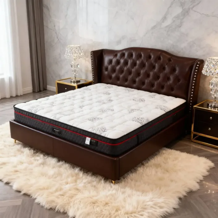 Globe Furnishings - Space Memory Foam Jacquard Knit Mattress Globe Furnishings - Space Memory Foam Jacquard Knit Mattress
