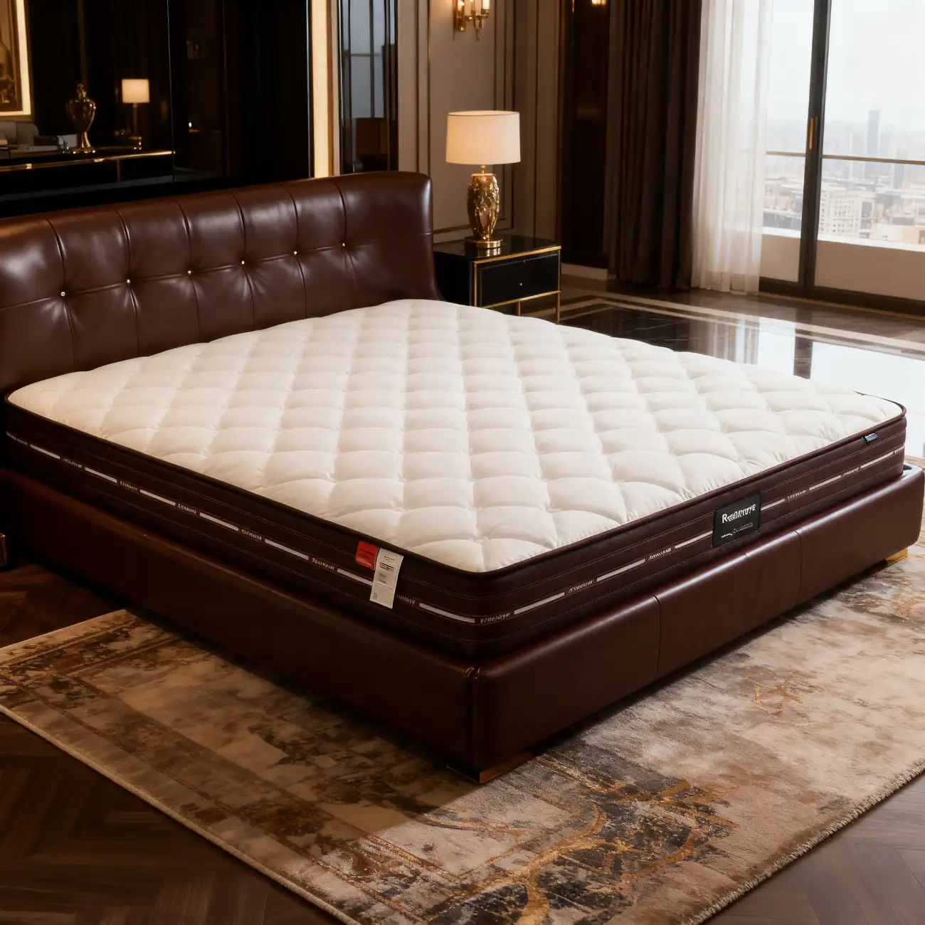 IMG_8565 Globe Furnishings - Imported Organic Cotton Pocket Spring Mattress