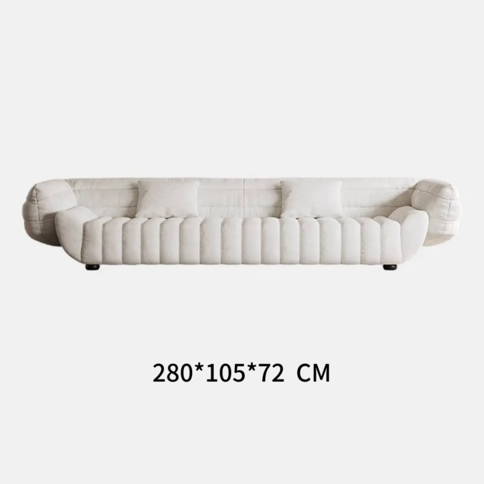Globe Furnishings - Italian-Style Sofa Banana Boat Designer Upholstered Sofa Globe Furnishings - Italian-Style Sofa Banana Boat Designer Upholstered Sofa