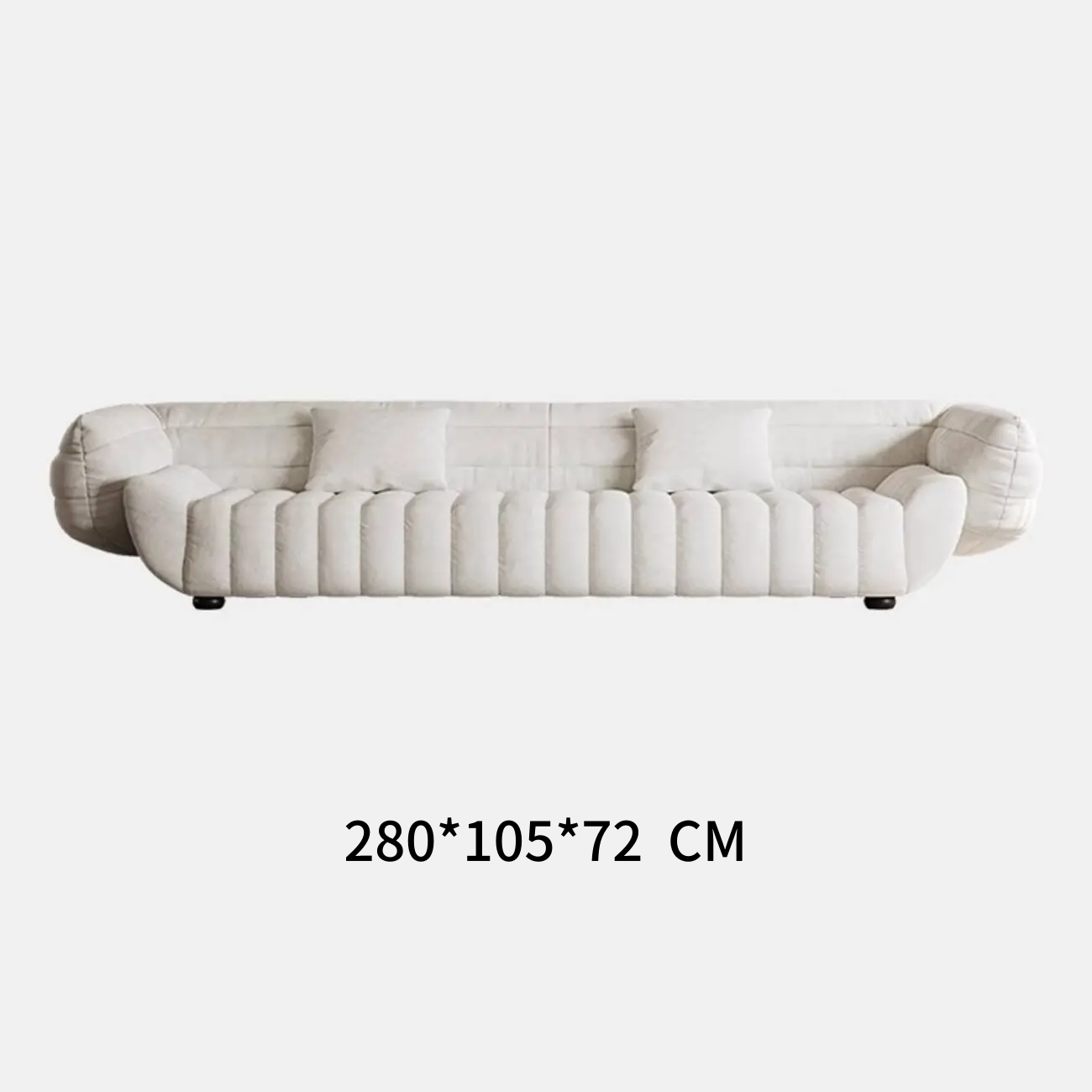 SKU-07-Bologna【香蕉船沙发29米四人位】_EH23-8159S07_11 Globe Furnishings - Italian-Style Sofa Banana Boat Designer Upholstered Sofa