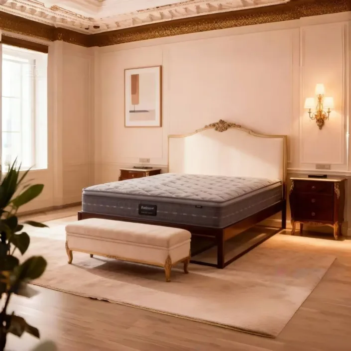 Globe Furnishings - Bamboo Charcoal Fiber Spring Wave Foam Mattress Globe Furnishings - Bamboo Charcoal Fiber Spring Wave Foam Mattress