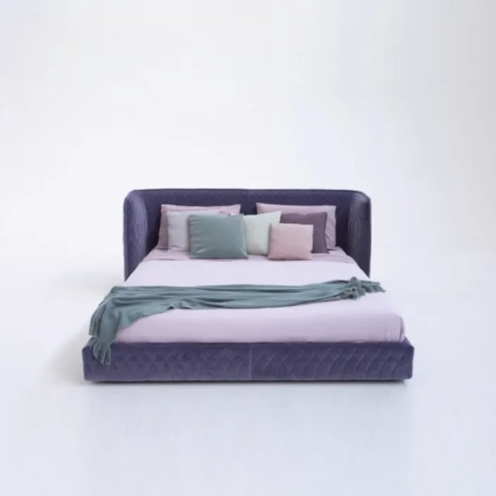 Redondo Italian Minimalist Upholstered Bed