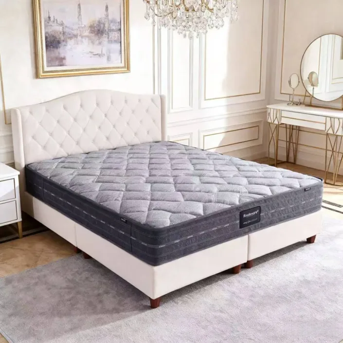 Bamboo Charcoal Fiber Spring Wave Foam Mattress