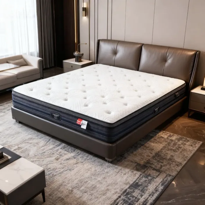 Globe Furnishings - Imported Cotton Latex Four-Sided Edge-Support Mattress Globe Furnishings - Imported Cotton Latex Four-Sided Edge-Support Mattress