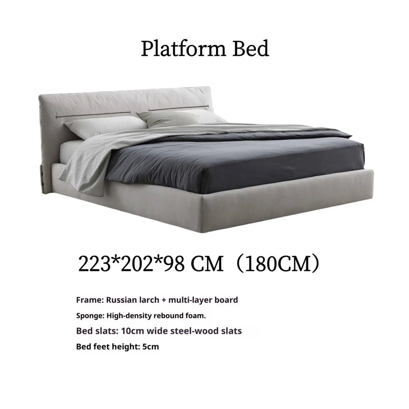 Globe Furnishings - Jacqueline Smile Bed
