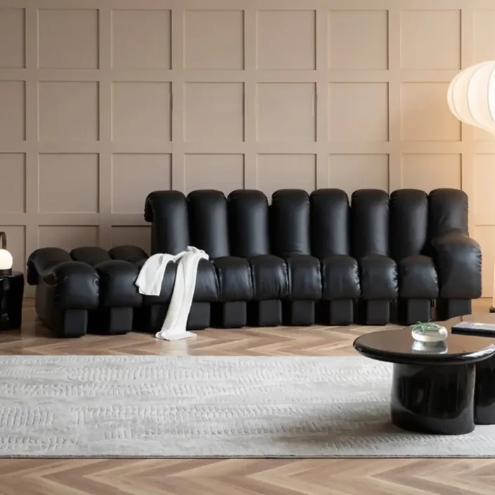 Designer Snake-Shaped Sofa