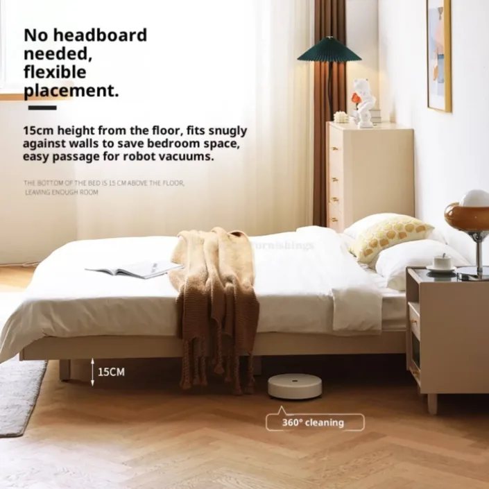 Globe Furnishings - Modern Minimalist Comfort Double Bed Globe Furnishings - Modern Minimalist Comfort Double Bed