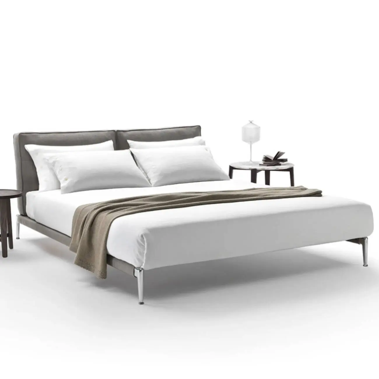 主图-01 Globe Furnishings - Italian Minimalist Ada Smile Double Bed