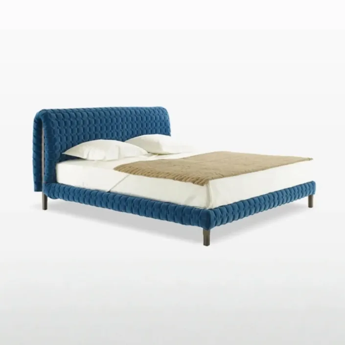 Globe Furnishings - Original Replica Suede Free-Form Space Bed Globe Furnishings - Original Replica Suede Free-Form Space Bed