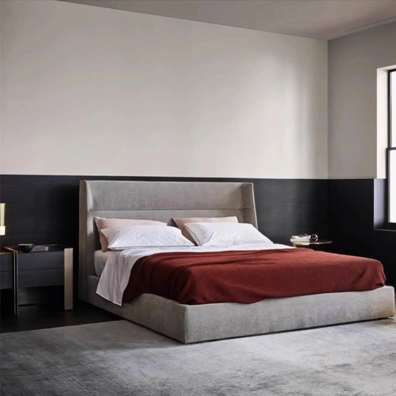 主图-01 Globe Furnishings - Italian-Style Luxury Chloe Bed