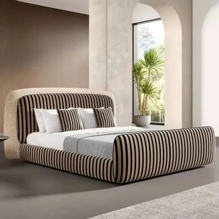 Chenille Luxury Fendi Bed