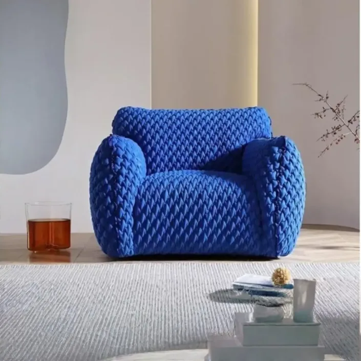 Globe Furnishings - Blue Fat Man Single Sofa Set Globe Furnishings - Blue Fat Man Single Sofa Set