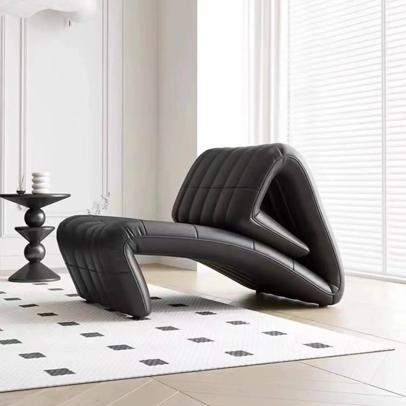 主图-01 Globe Furnishings - Barcelona Light Luxury Lounge Chair