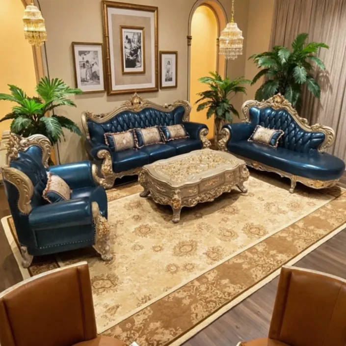 European Style High-end Palace Villa Sofa