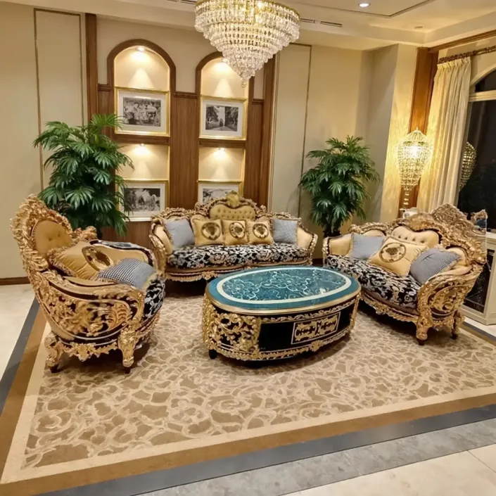 French Luxury Palace Villa Sofa