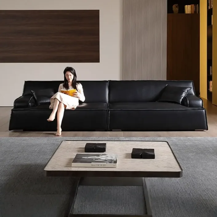 Globe Furnishings - Damascus Italian Minimalist Sofa Globe Furnishings - Damascus Italian Minimalist Sofa
