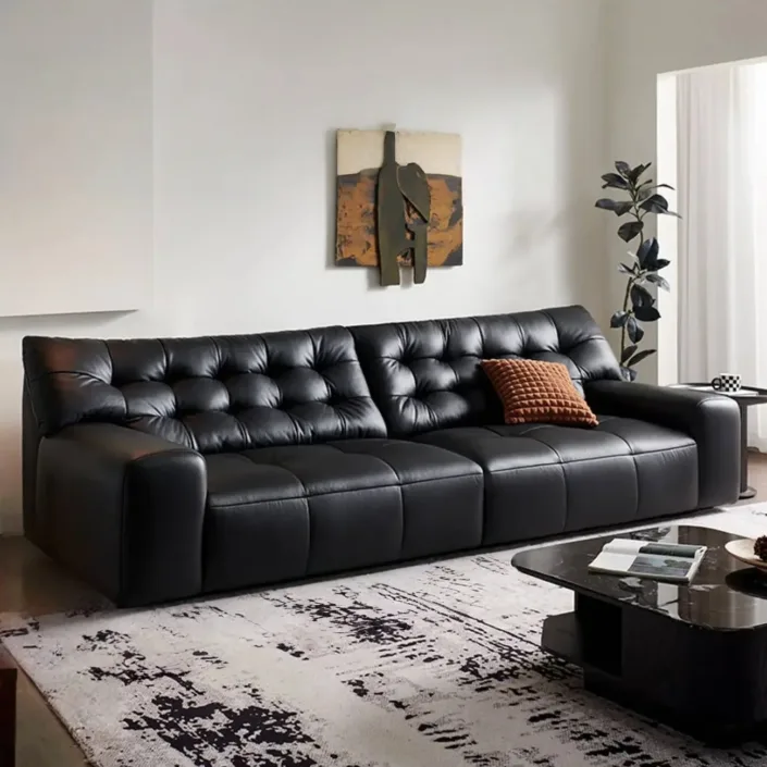 Globe Furnishings - Italian Luxury Big Black Bear Sofa Globe Furnishings - Italian Luxury Big Black Bear Sofa