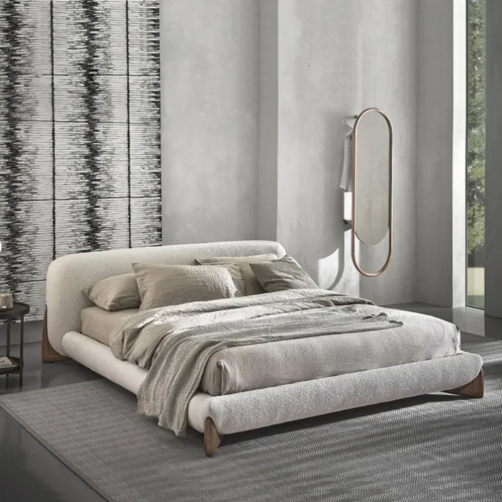 Lambswool Fabric SOFTBAY Bed