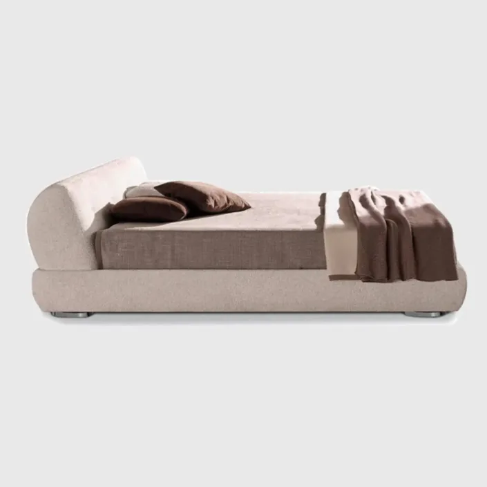 Globe Furnishings - Italian Minimalist Teddy Velvet Supermoon Bed Globe Furnishings - Italian Minimalist Teddy Velvet Supermoon Bed