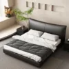 Chanel Designer Style Genuine Leather Bed