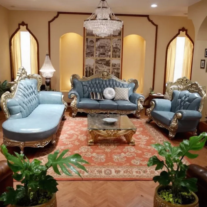 Globe Furnishings - European Style High-end Palace Villa Sofa Globe Furnishings - European Style High-end Palace Villa Sofa
