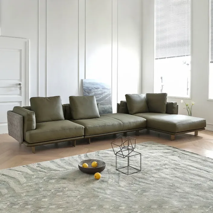 Globe Furnishings - Italian-style Woven Sofa Globe Furnishings - Italian-style Woven Sofa