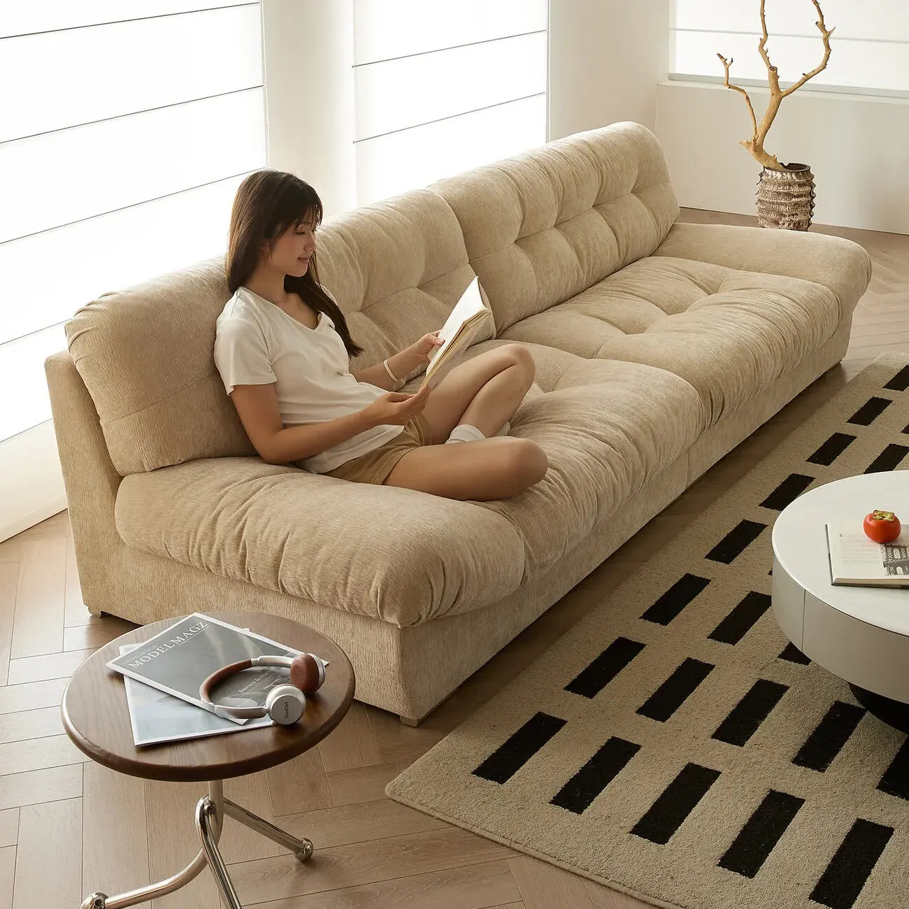 主图-02 Globe Furnishings - Influencer-Favorite Cloud Sofa
