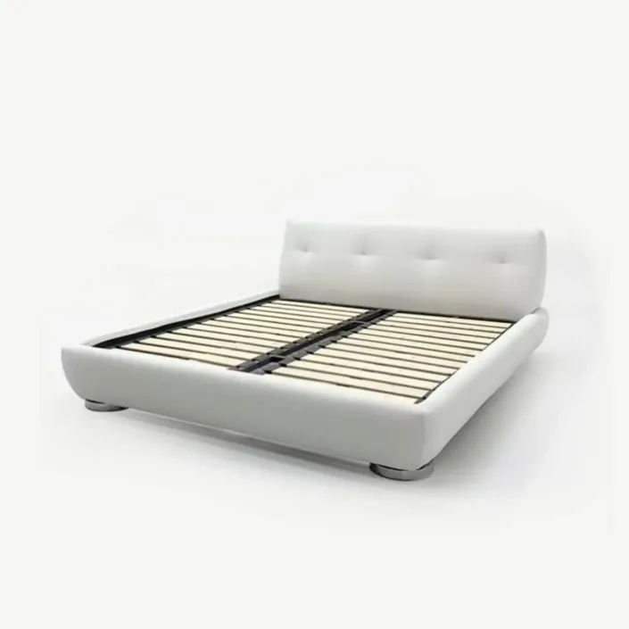 Globe Furnishings - Italian Minimalist Teddy Velvet Supermoon Bed Globe Furnishings - Italian Minimalist Teddy Velvet Supermoon Bed