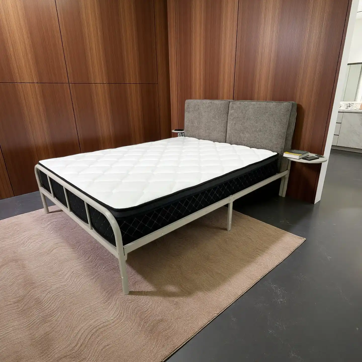主图-02_2 Globe Furnishings - Extremely Simple And Comfortable High-quality Double Bed