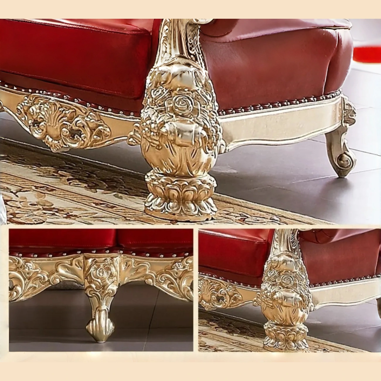 主图-03 Globe Furnishings - European Luxury Palace Villa Sofa