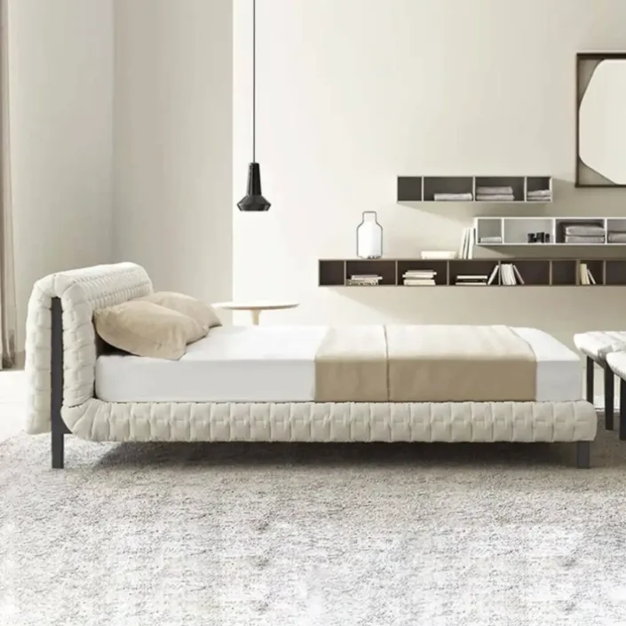 Globe Furnishings - Original Replica Suede Free-Form Space Bed Globe Furnishings - Original Replica Suede Free-Form Space Bed
