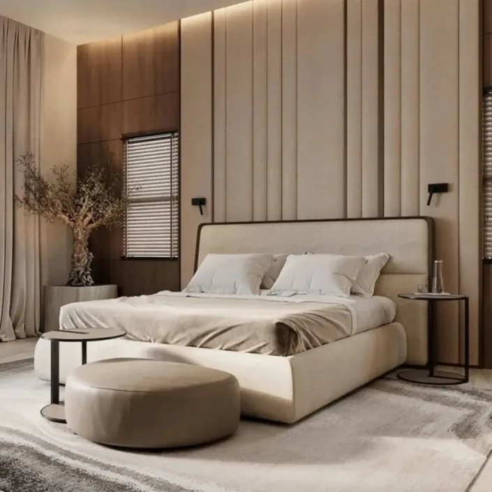 Globe Furnishings - Frame Wide-Screen Upholstered Bed Globe Furnishings - Frame Wide-Screen Upholstered Bed