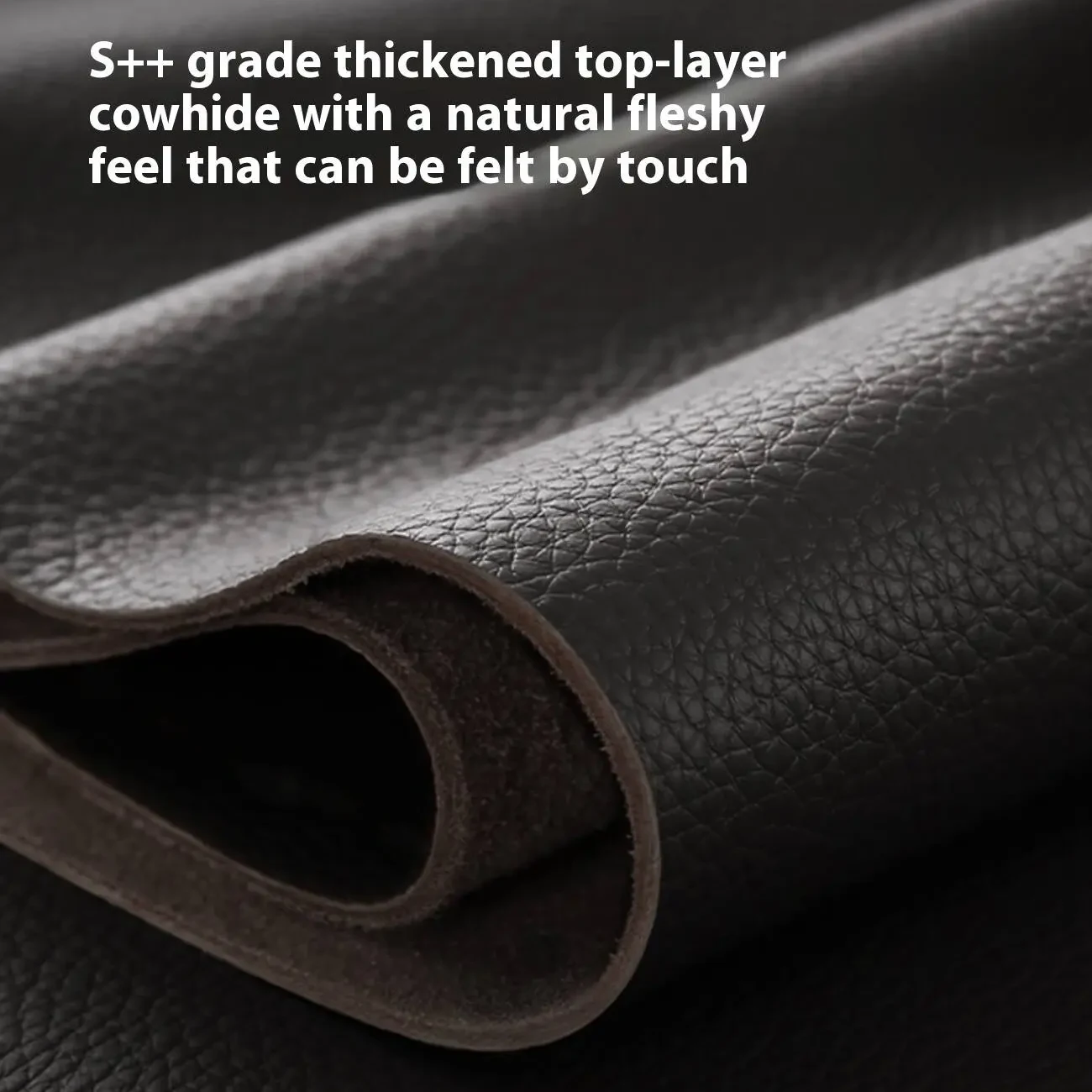 主图-03 Globe Furnishings - Top-Grain Leather American Vintage Solid Wood Sofa