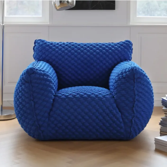 Globe Furnishings - Blue Fat Man Single Sofa Set Globe Furnishings - Blue Fat Man Single Sofa Set