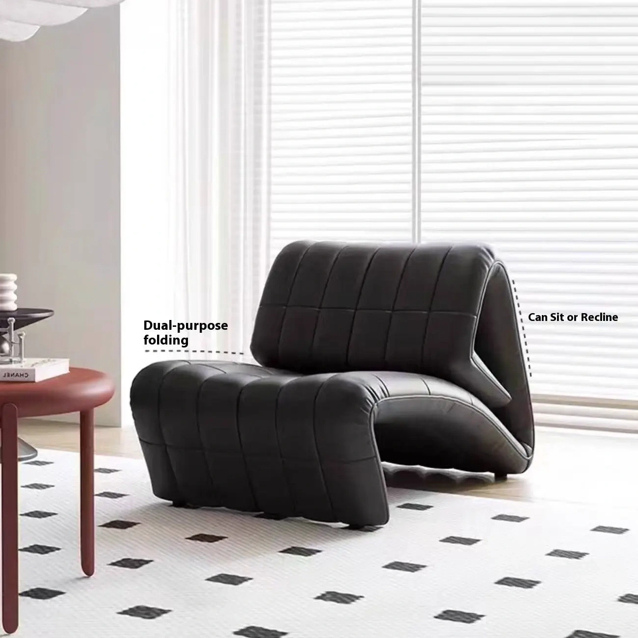 主图-03 Globe Furnishings - Barcelona Light Luxury Lounge Chair