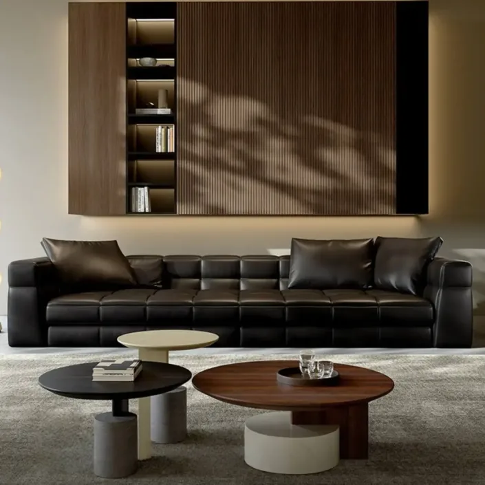 Globe Furnishings - Blazer Influencer Top-Grain Leather Sofa Globe Furnishings - Blazer Influencer Top-Grain Leather Sofa