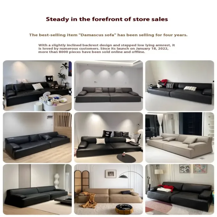 Globe Furnishings - Damascus Italian Minimalist Sofa Globe Furnishings - Damascus Italian Minimalist Sofa