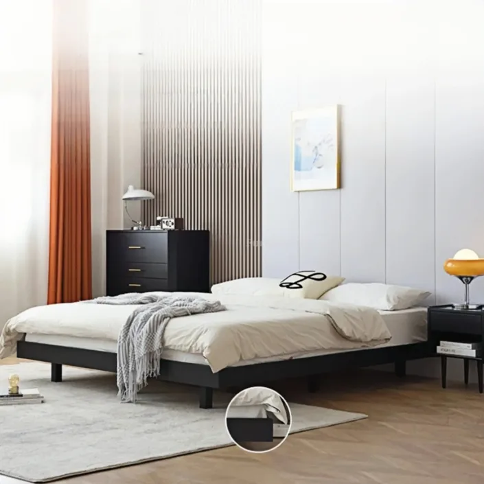 Modern Minimalist Comfort Double Bed