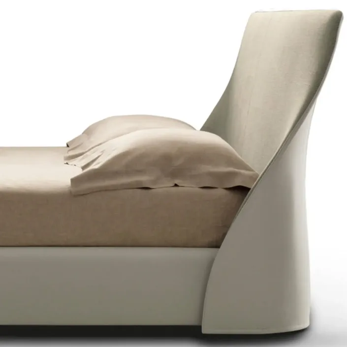Globe Furnishings - Altea Italian Minimalist Linen-Cotton Bed Globe Furnishings - Altea Italian Minimalist Linen-Cotton Bed