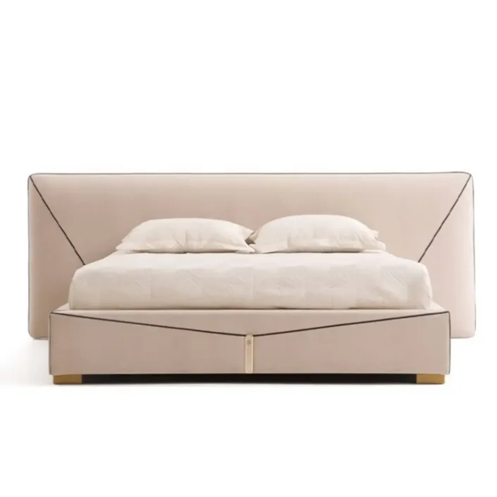 Globe Furnishings - Italian-Style Luxury Leather Envelope Bed Globe Furnishings - Italian-Style Luxury Leather Envelope Bed