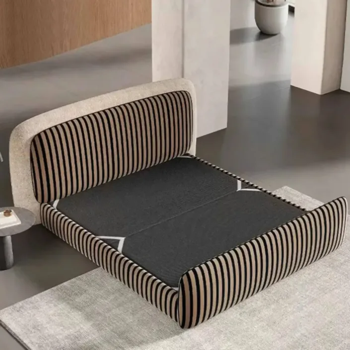 Globe Furnishings - Chenille Luxury Fendi Bed Globe Furnishings - Chenille Luxury Fendi Bed