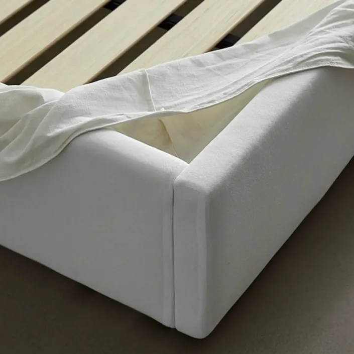 Globe Furnishings - Japanese-Style Cotton-Linen Fabric Bed by Anno Globe Furnishings - Japanese-Style Cotton-Linen Fabric Bed by Anno