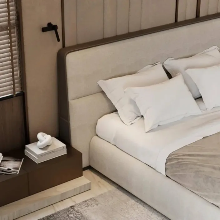 Globe Furnishings - Frame Wide-Screen Upholstered Bed Globe Furnishings - Frame Wide-Screen Upholstered Bed